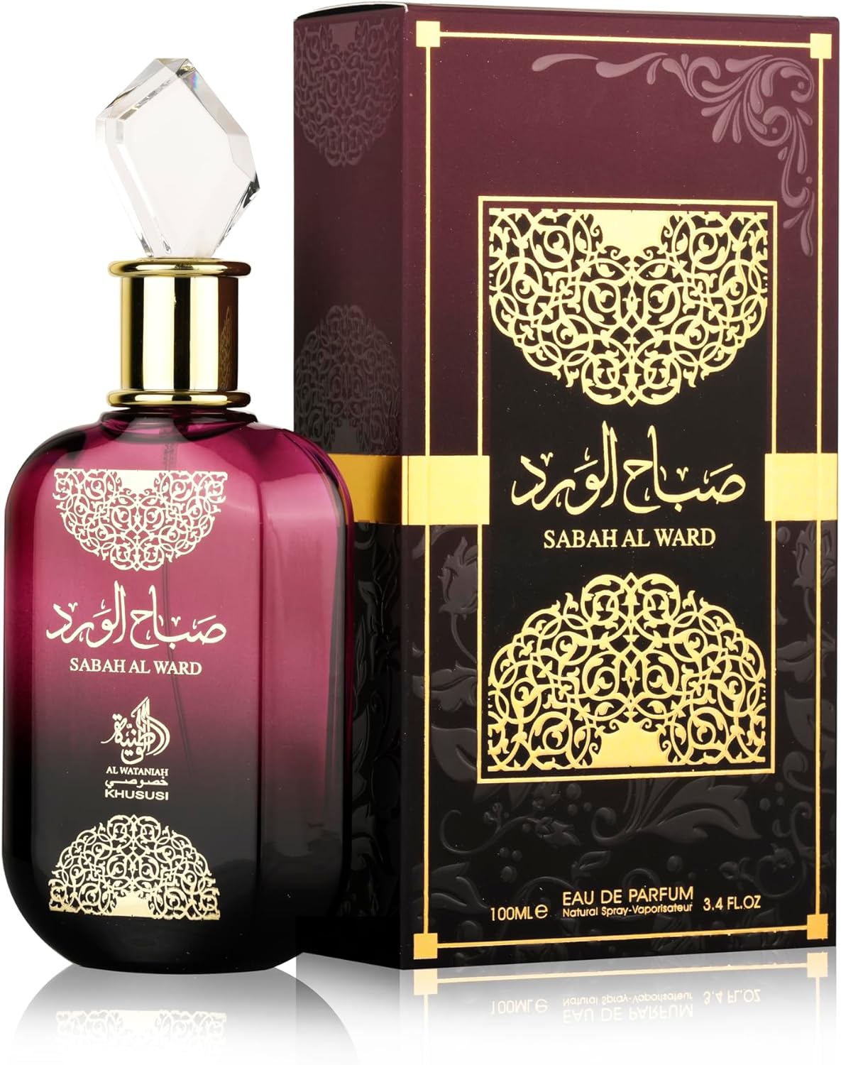 Combo Al Wataniah Sabah Al Ward – 100ml + Blow Girl Hidratante Aveludado Beijável para Região Intima Morango com Creme 320ml