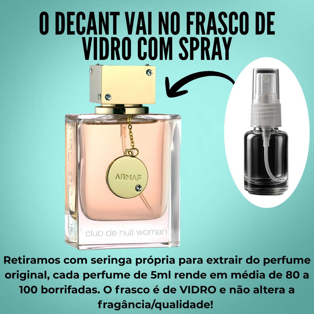 Club de Nuit Woman Armaf - Fracionado/Decant 5ml