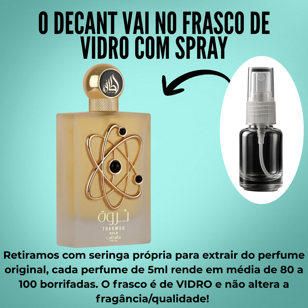 Tharwah Gold Lattafa - Fracionado/Decant 5ml