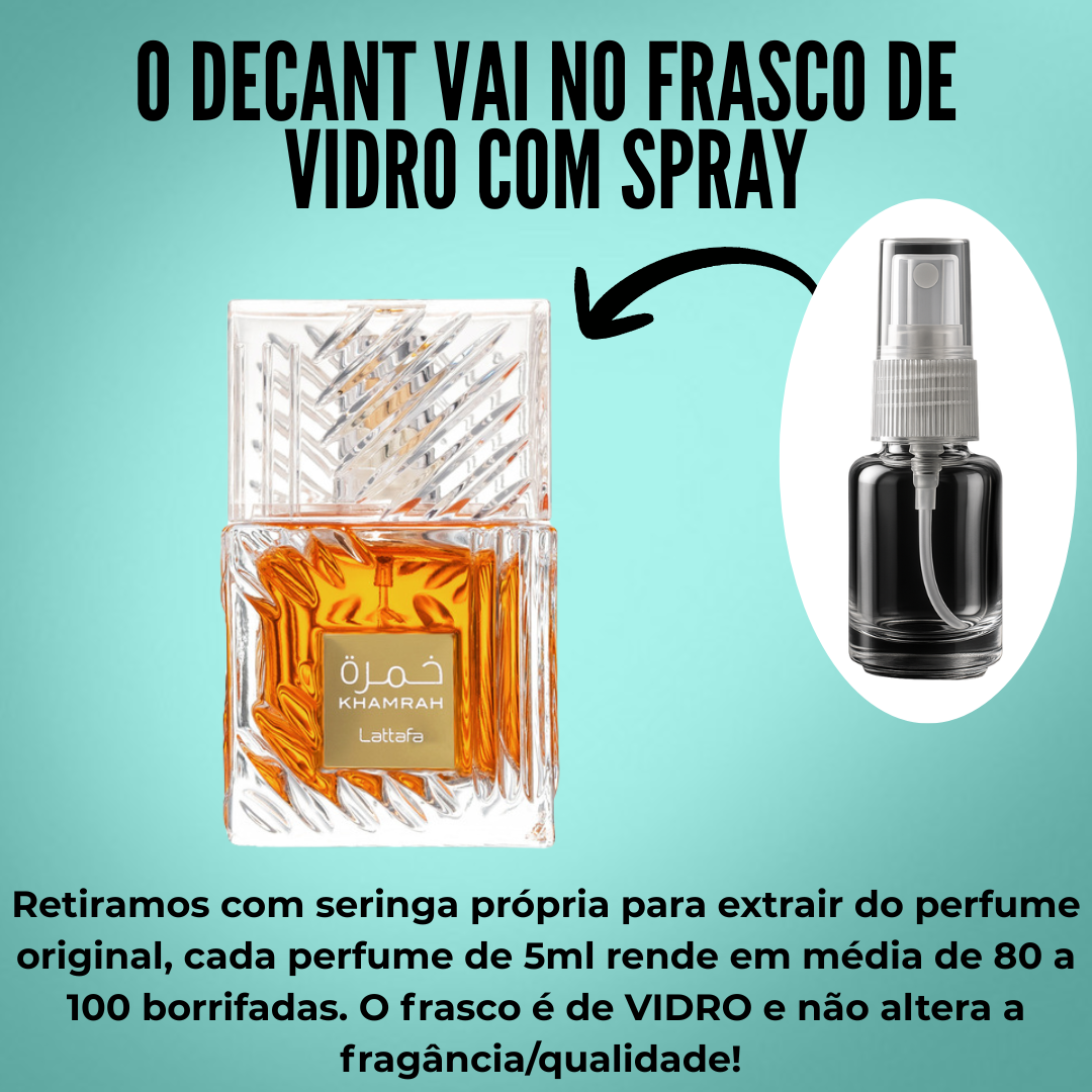 Khamrah Lattafa - Fracionado/Decant 5ml