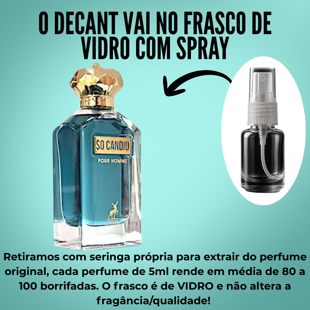 So Candid Pour Homme Maison Alhambra - Fracionado/Decant 5ml