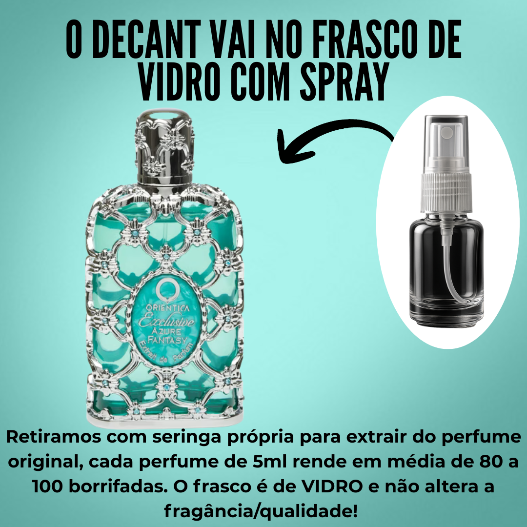 Exclusive Azure Fantasy Orientica Premium - Fracionado/Decant 5ml
