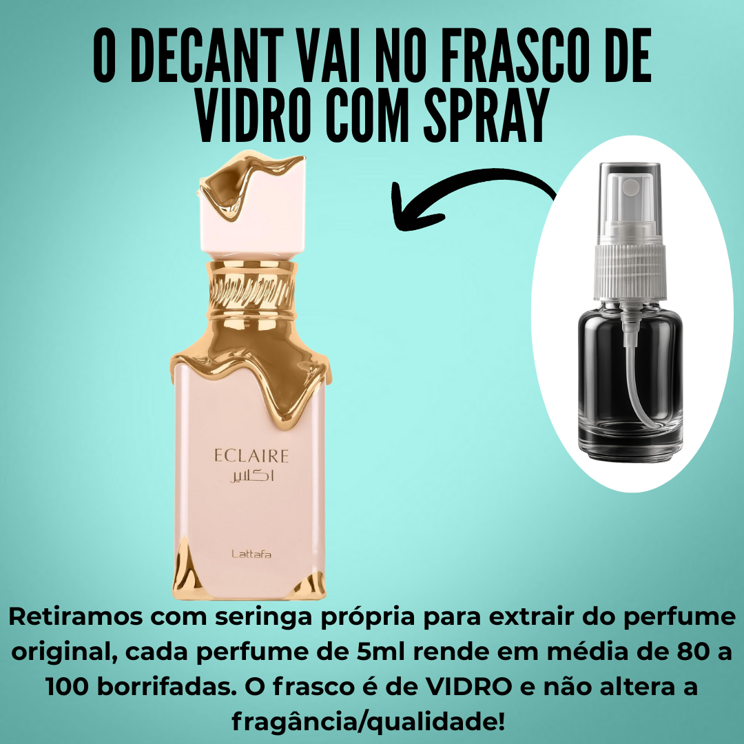 Eclaire Lattafa - Fracionado/Decant 5ml