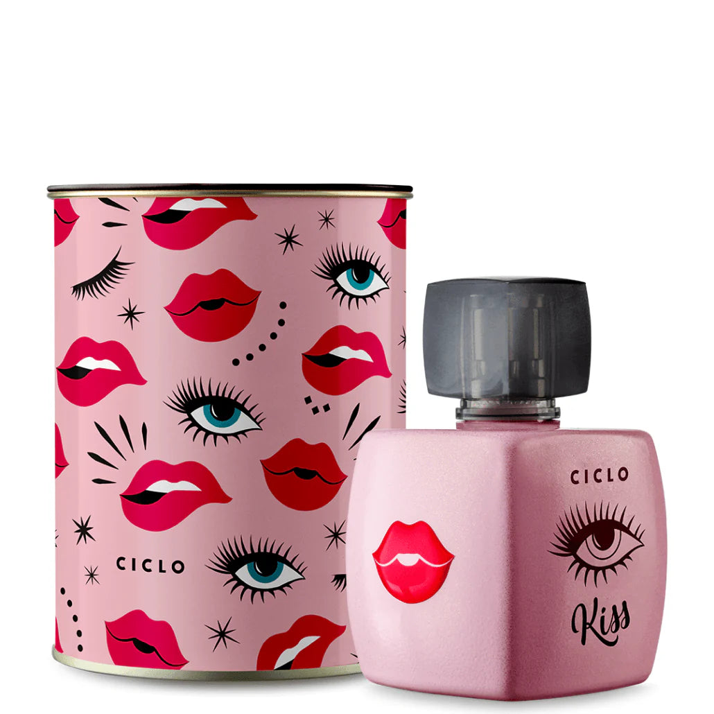 Perfume Deo Colônia Kiss Lata 100ml