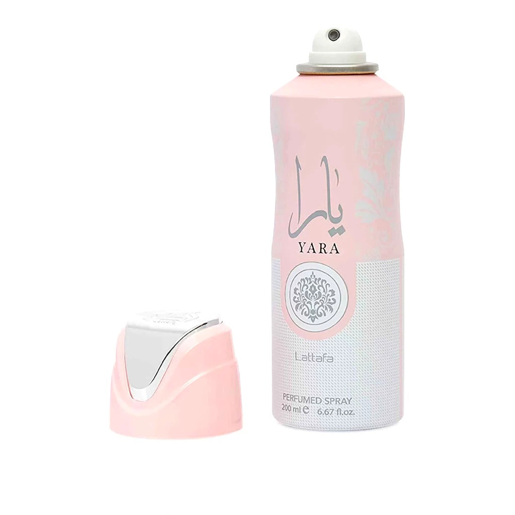 Spray Corporal Árabe Yara de Lattafa Feminino
