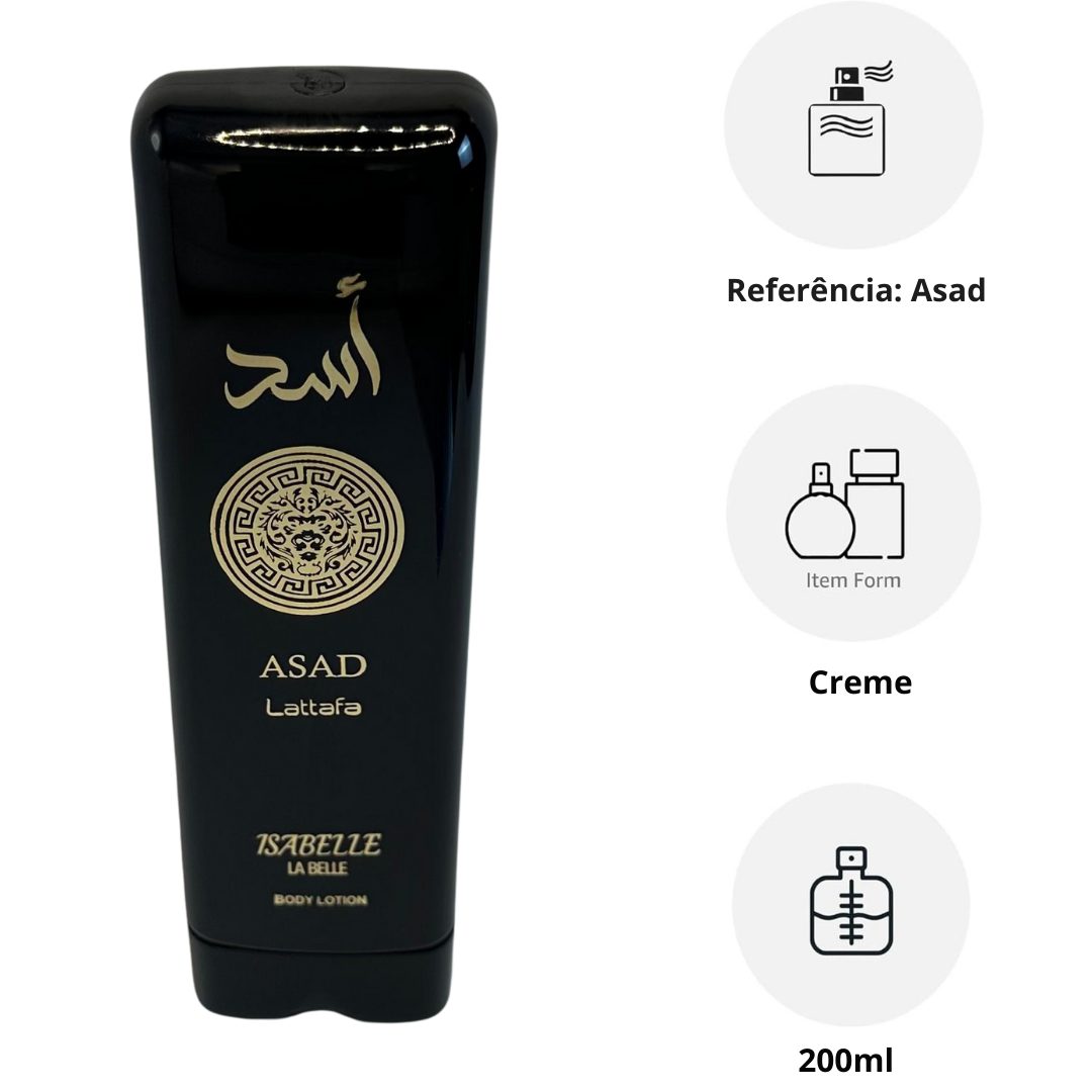 Asad Creme Corporal Isabelle La Belle 200ml