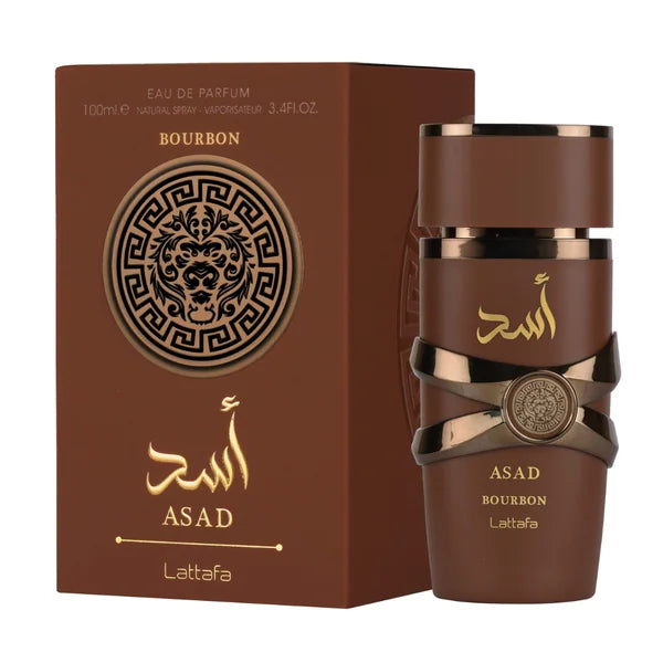 Asad Bourbon Lattafa Perfume Masculino 100ml
