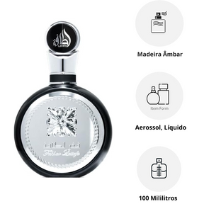 Perfume Árabe Fakhar Black Lattafa Original Masculino 100ml
