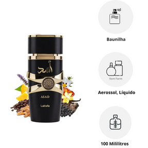 Combo Asad Lattafa 100ml + Combo Pasta Angel Isabelle Extra Concentrada – 200g