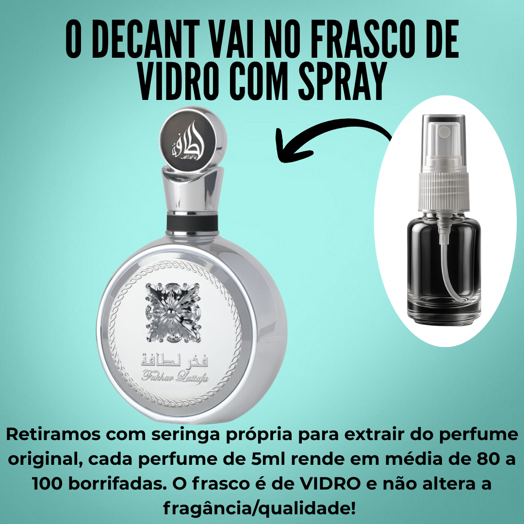 Fakhar Platinum Lattafa - Fracionado/Decant 5ml