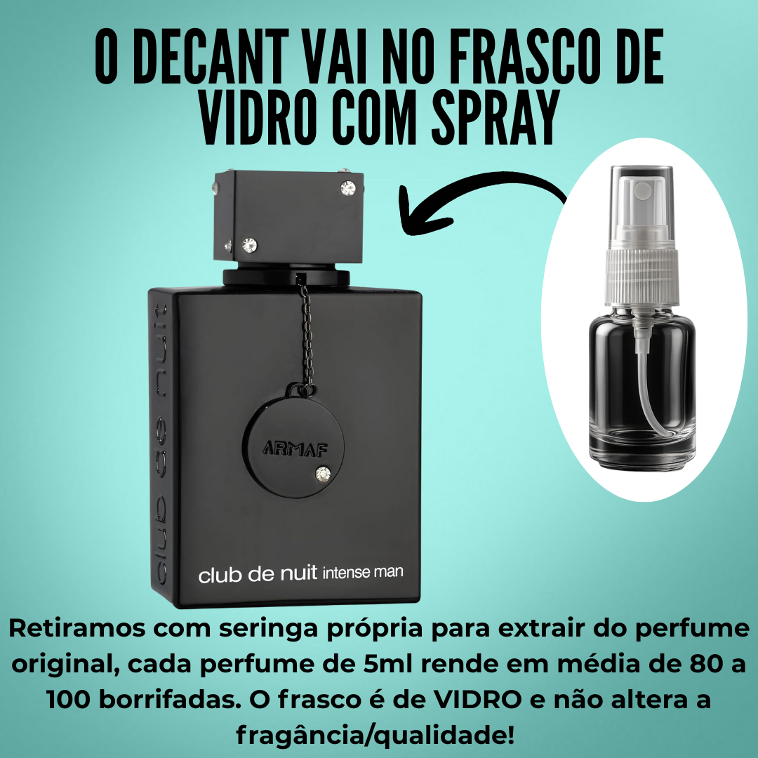 Club de Nuit Intense Man Armaf - Fracionado/Decant 5ml
