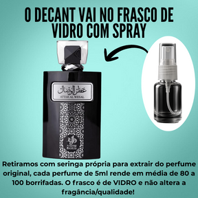 Attar Al Wesal Al Wataniah - Fracionado/Decant 5ml