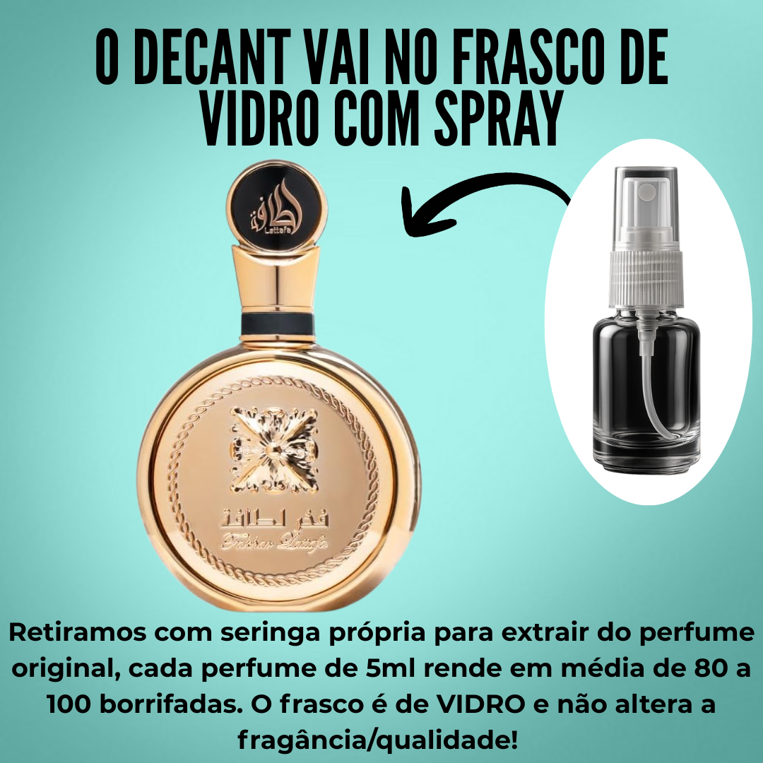 Fakhar Gold Extrait Lattafa - Fracionado/Decant 5ml