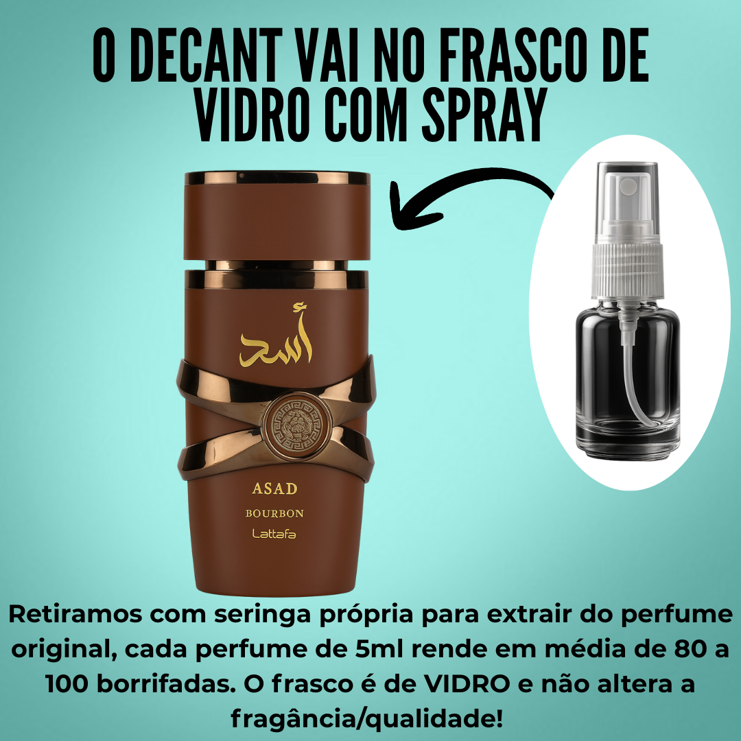 Asad Bourboun Lattafa - Fracionado/Decant 5ml