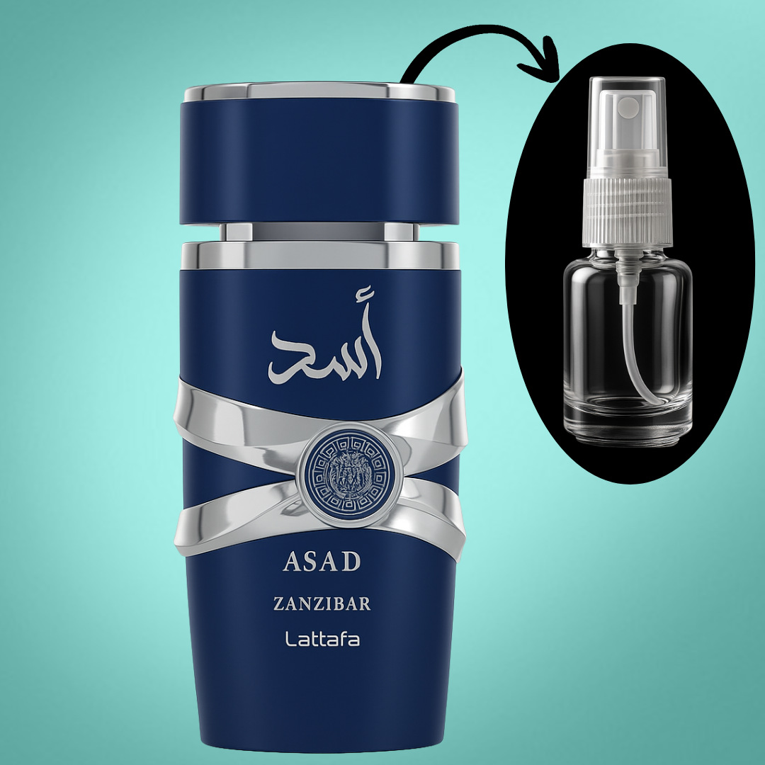 Asad Zanzibar Lattafa - Fracionado/Decant 5ml