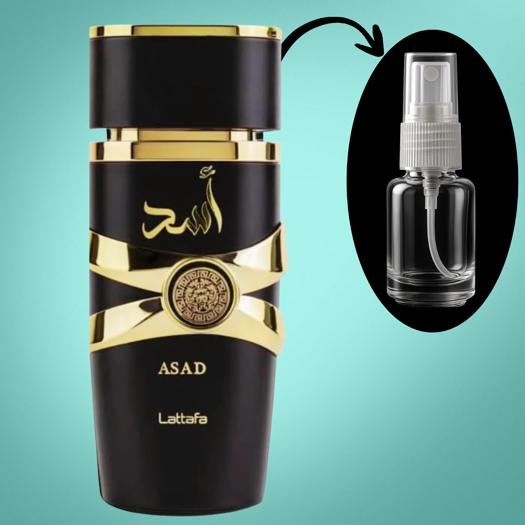 Asad Black Lattafa - Fracionado/Decant 5ml