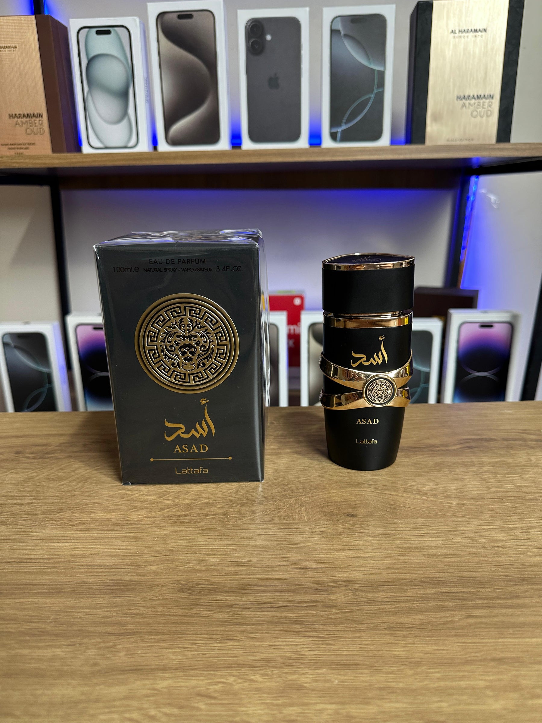 Asad Black Lattafa 100ml