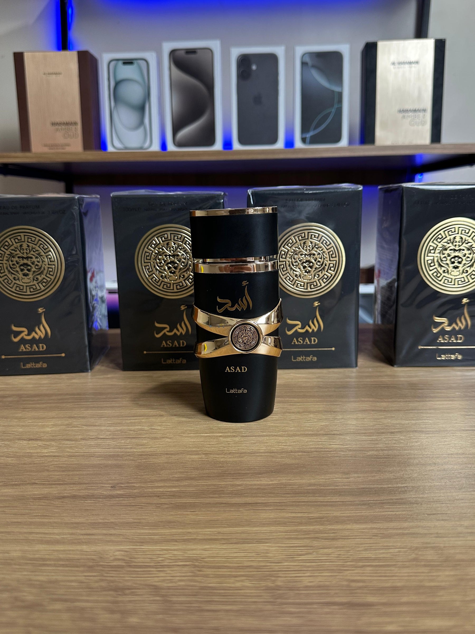 Asad Black Lattafa 100ml