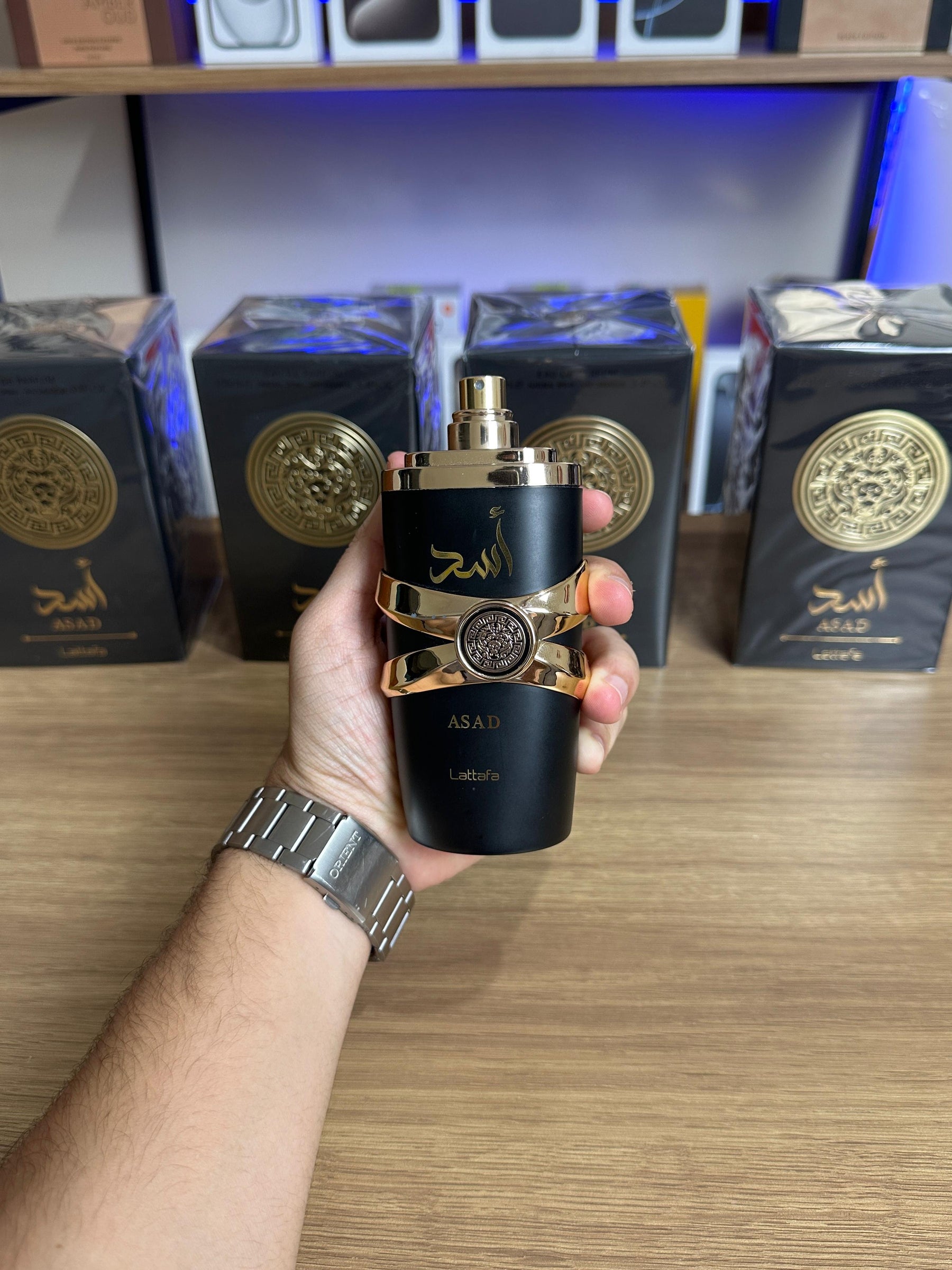 Asad Black Lattafa 100ml